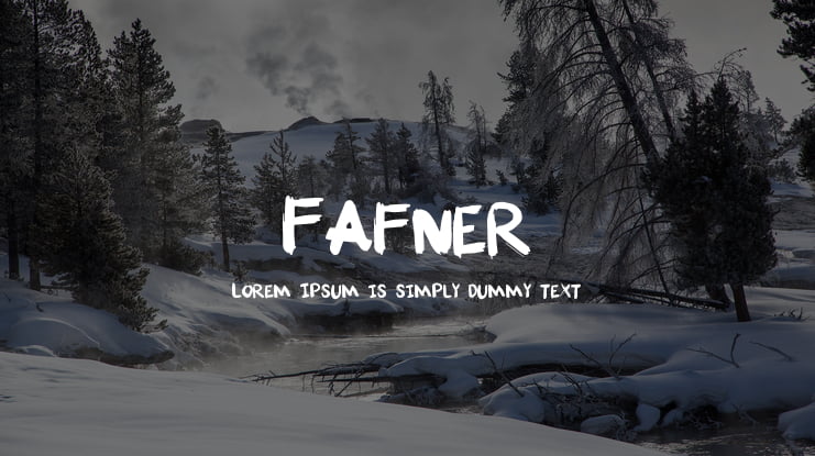 Fafner Font