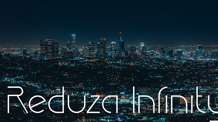 Reduza Infinity Font