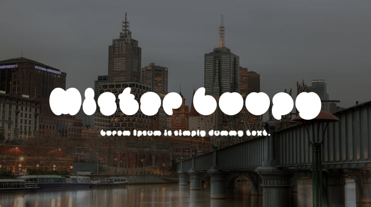 Mister Loopy Font Family