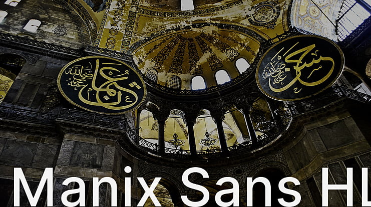 Manix Sans HL Font Family