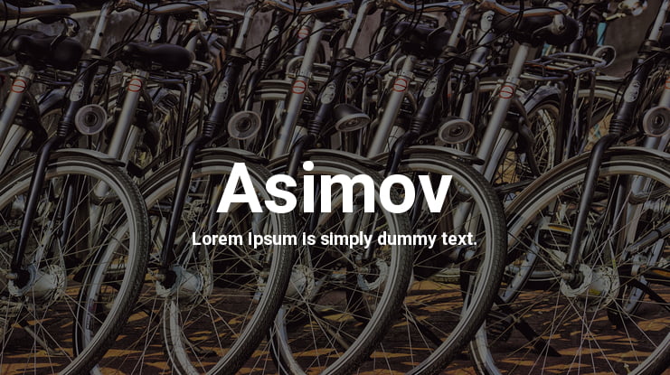 Asimov Font Family
