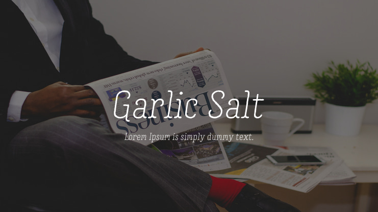 Garlic Salt Font Family