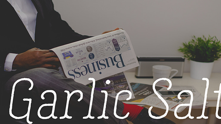 Garlic Salt Font Family