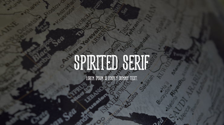 Spirited Serif Font Family