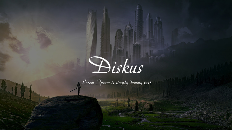 Diskus Font