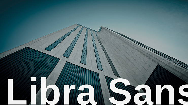 Libra Sans Font Family