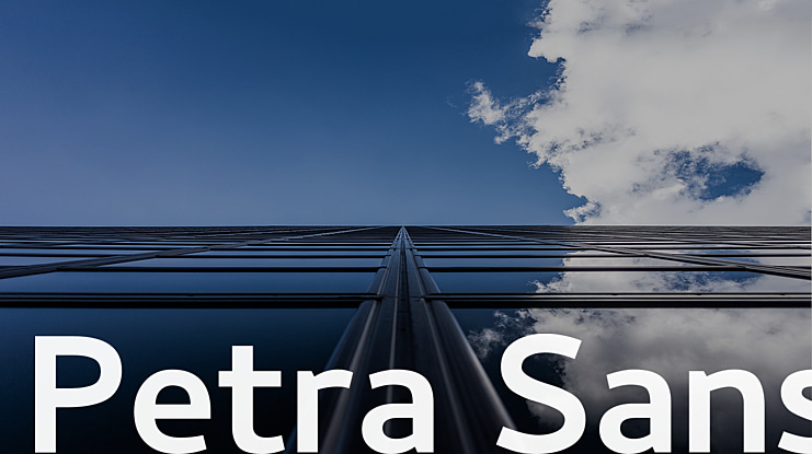 Petra Sans Font Family