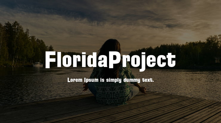 FloridaProject Font Family