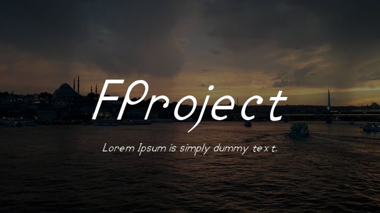 FProject Font Family