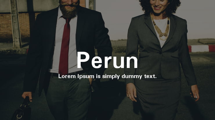 Perun Font Family