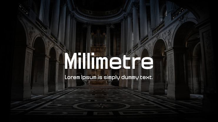 Millimetre Font Family