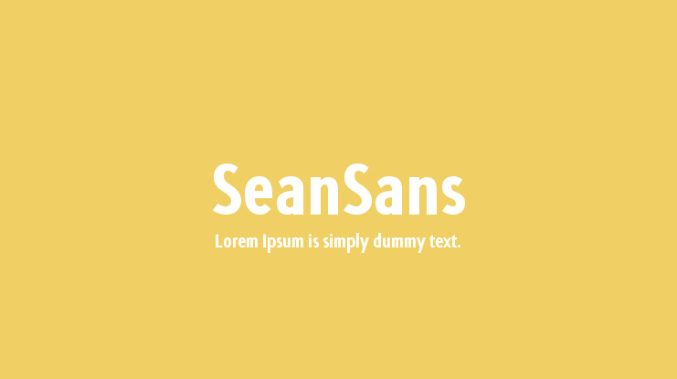 SeanSans Font Family