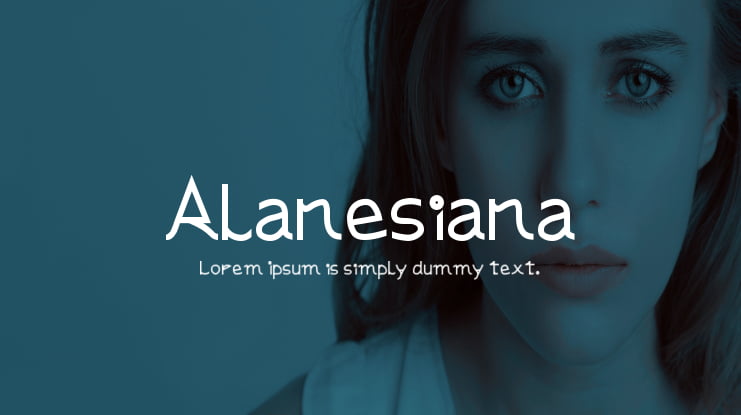 Alanesiana Font