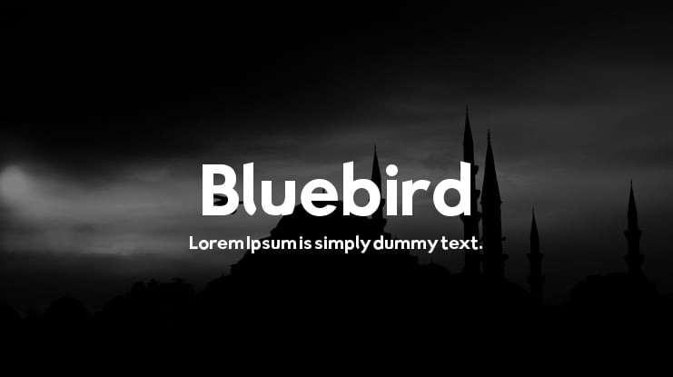 Bluebird Font Family