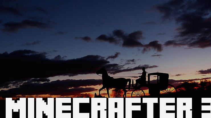 MineCrafter 3 Font