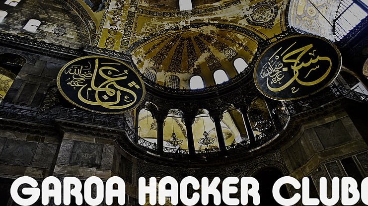 Garoa Hacker Clube Font