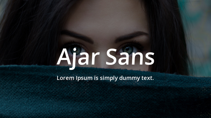 Ajar Sans Font Family