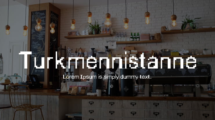 Turkmennistanne Font