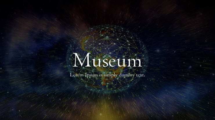 Museum Font Family
