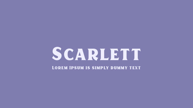 Scarlett Font