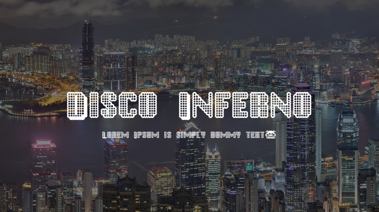 Disco Inferno Font