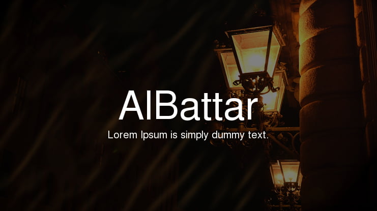 AlBattar Font