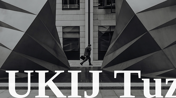 UKIJ Tuz Font Family
