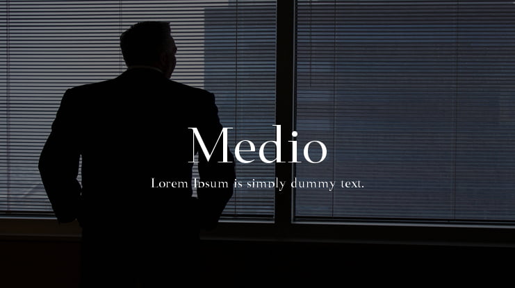 Medio Font