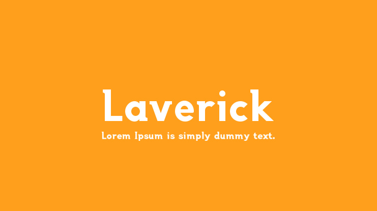 Laverick Font Family