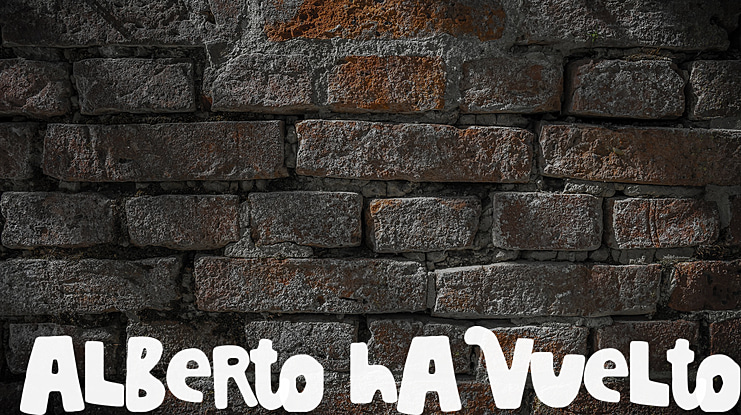 Alberto ha Vuelto! Font