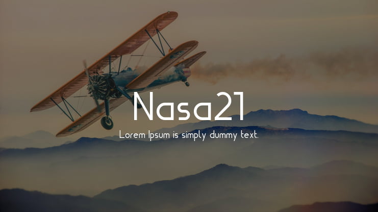 Nasa21 Font