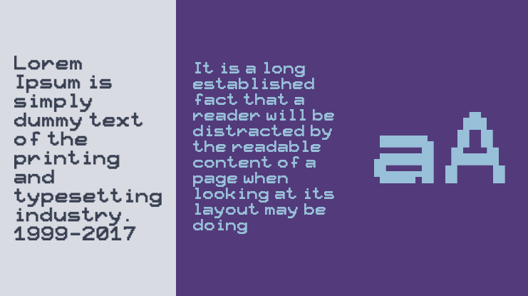 Pixel12x10 Font Family