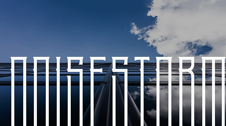 NoiseStorm Font