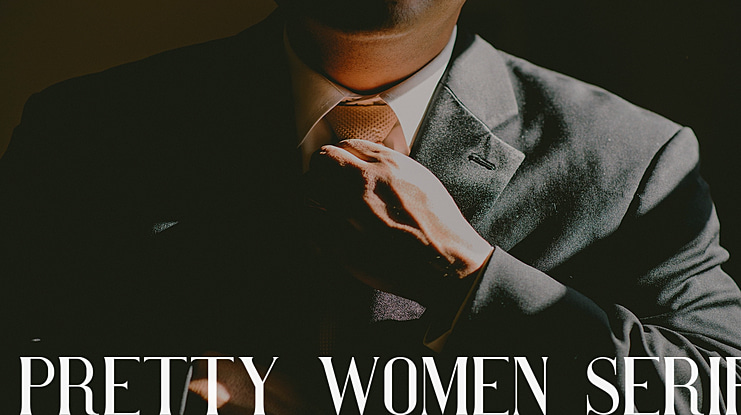 Pretty Women serif Font
