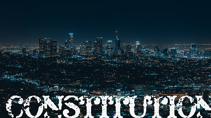 Constitution Font