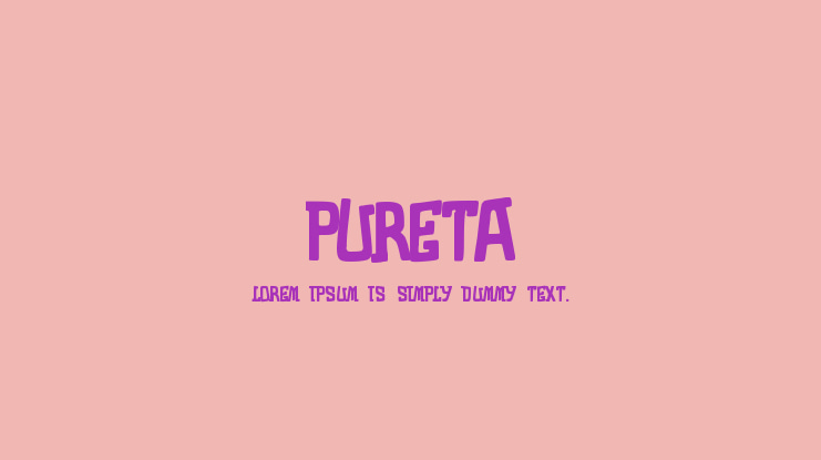 Pureta Font