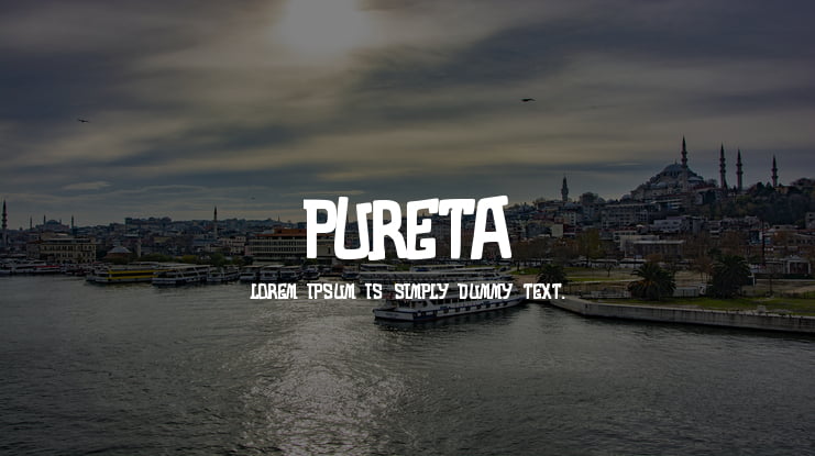 Pureta Font