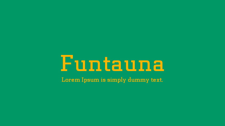 Funtauna Font Family