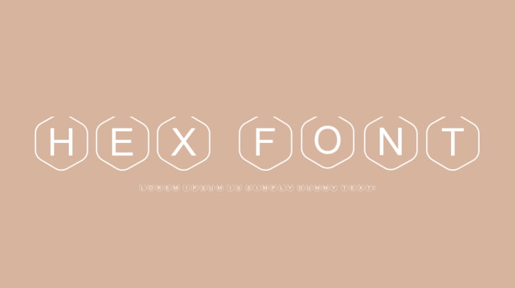 HEX Font