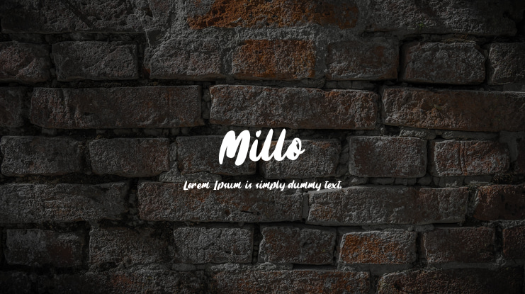 Millo Font