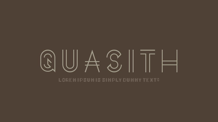 Quasith Font