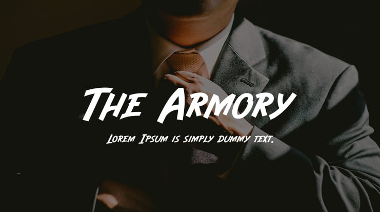 The Armory Font