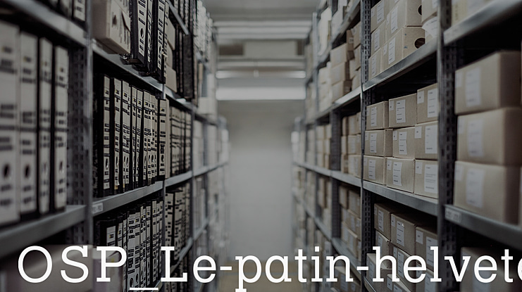 OSP_Le-patin-helvete Font