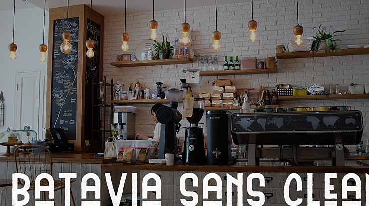 Batavia Sans Clean Font