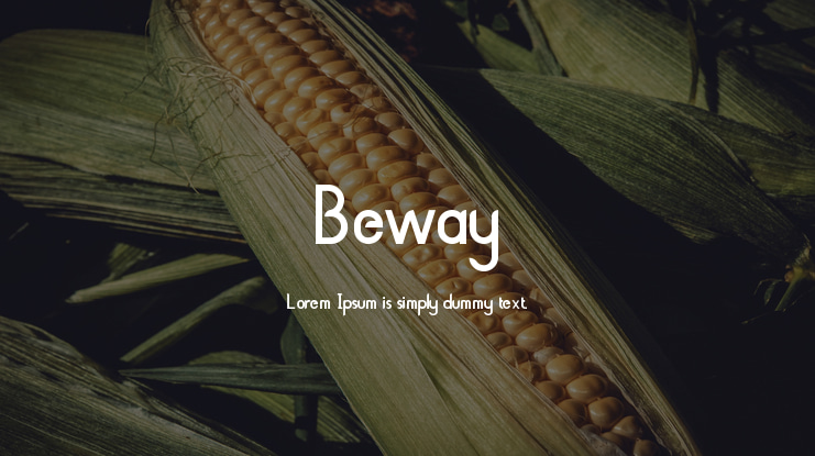 Beway Font Family