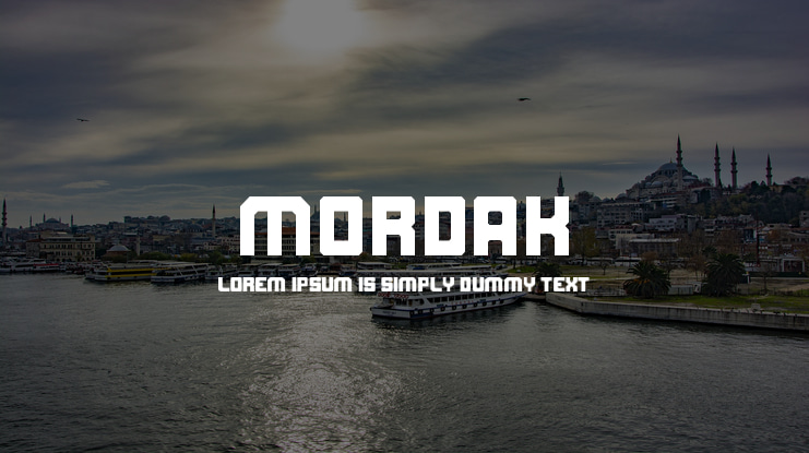 Mordak Font