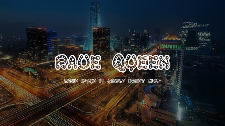 Rave Queen Font