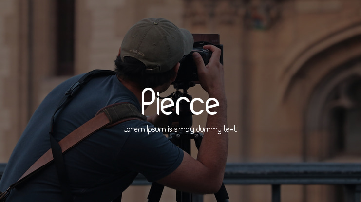 Pierce Font