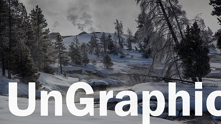 UnGraphic Font Family