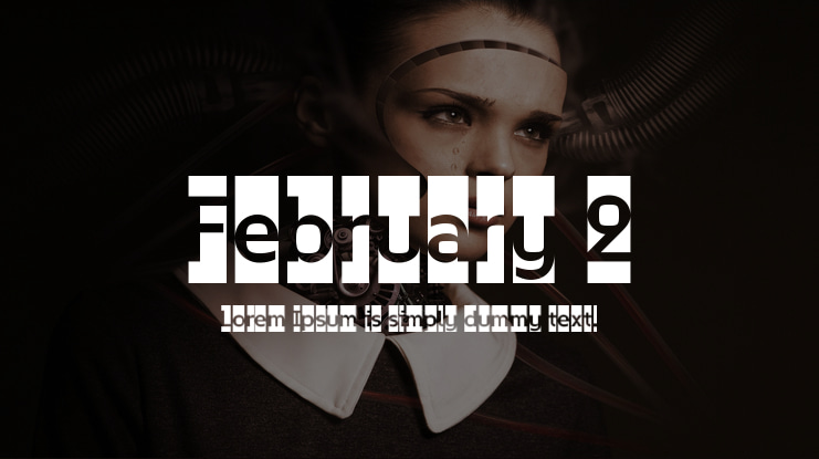 February 2 Font Family